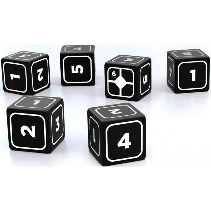 Alien RPG Dice Set - 6-Piece Polyhedral Dice for Tabletop Role-Playing Games - Perfect for Sci-Fi Adventures and Horror Campaigns