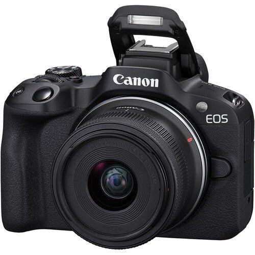 Canon EOS R50 Mirrorless Digital Camera with RF-S 18-45mm f/4.5-6.3 IS STM Lens (Black) - Perfect for Vlogging, Travel Photography & Content Creation