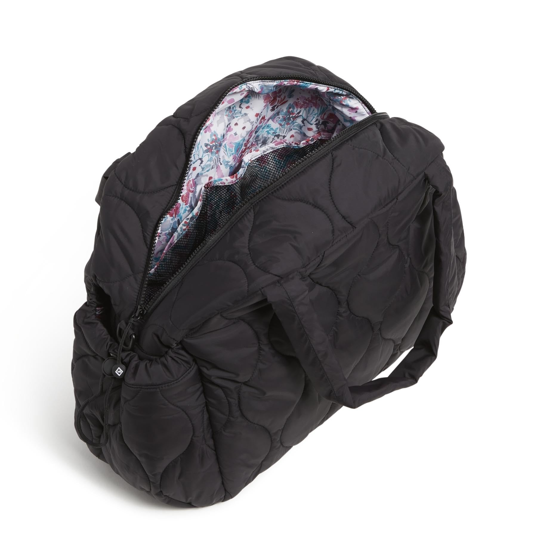 Vera Bradley Lightweight Travel Bag for Women - Black One Size Carry-On Luggage - Perfect for Weekend Trips & Airplane Travel