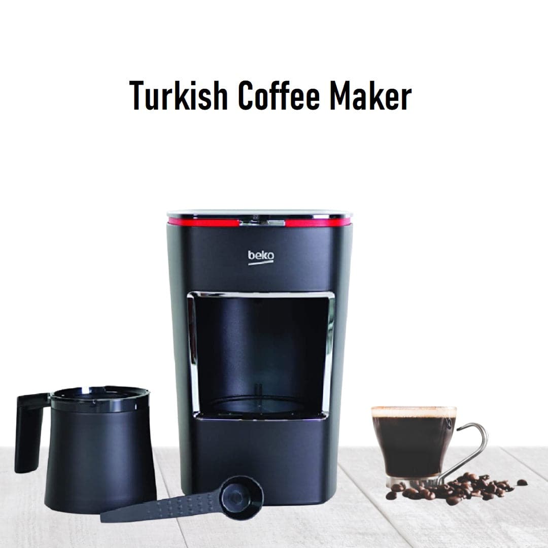 Beko Automatic Turkish Coffee Maker - 110 Volt Electric Coffee Pot for Home & Office Use | Perfect for Traditional Turkish Coffee Brewing