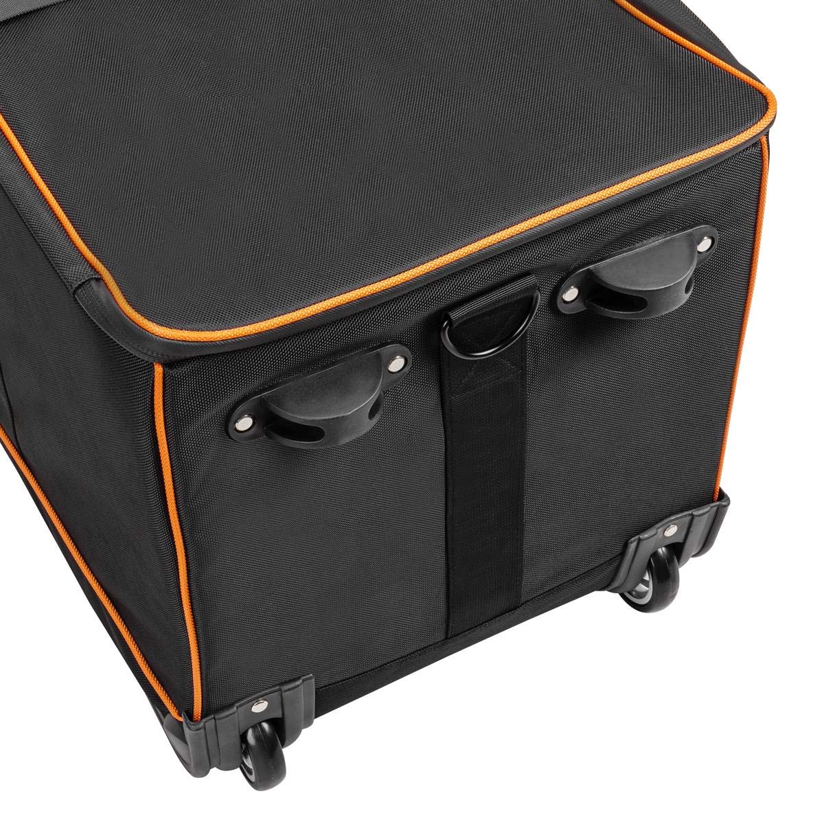 Slinger L1 BigBag Heavy Duty Lighting Bag with Wheels - Large Durable Equipment Bag for Stage, Studio, and Event Lighting Gear - Perfect for DJs, Musicians, and AV Professionals