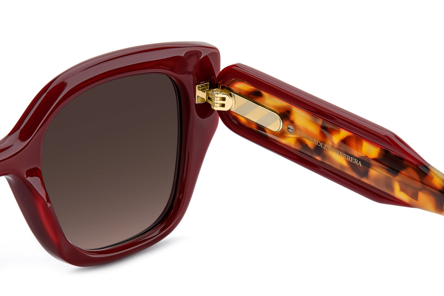 Carolina Herrera HER 0312/S Women's Luxury Sunglasses - UV Protection, Polarized Lenses for Driving, Beach & Outdoor Fashion Accessories