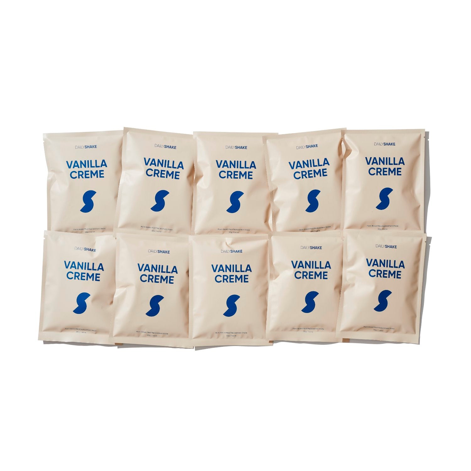 Vanilla Creme Meal Replacement Shake - 10 Single Serve Packets for Weight Loss & Protein Boost | Perfect for Breakfast, Post-Workout & On-the-Go Nutrition