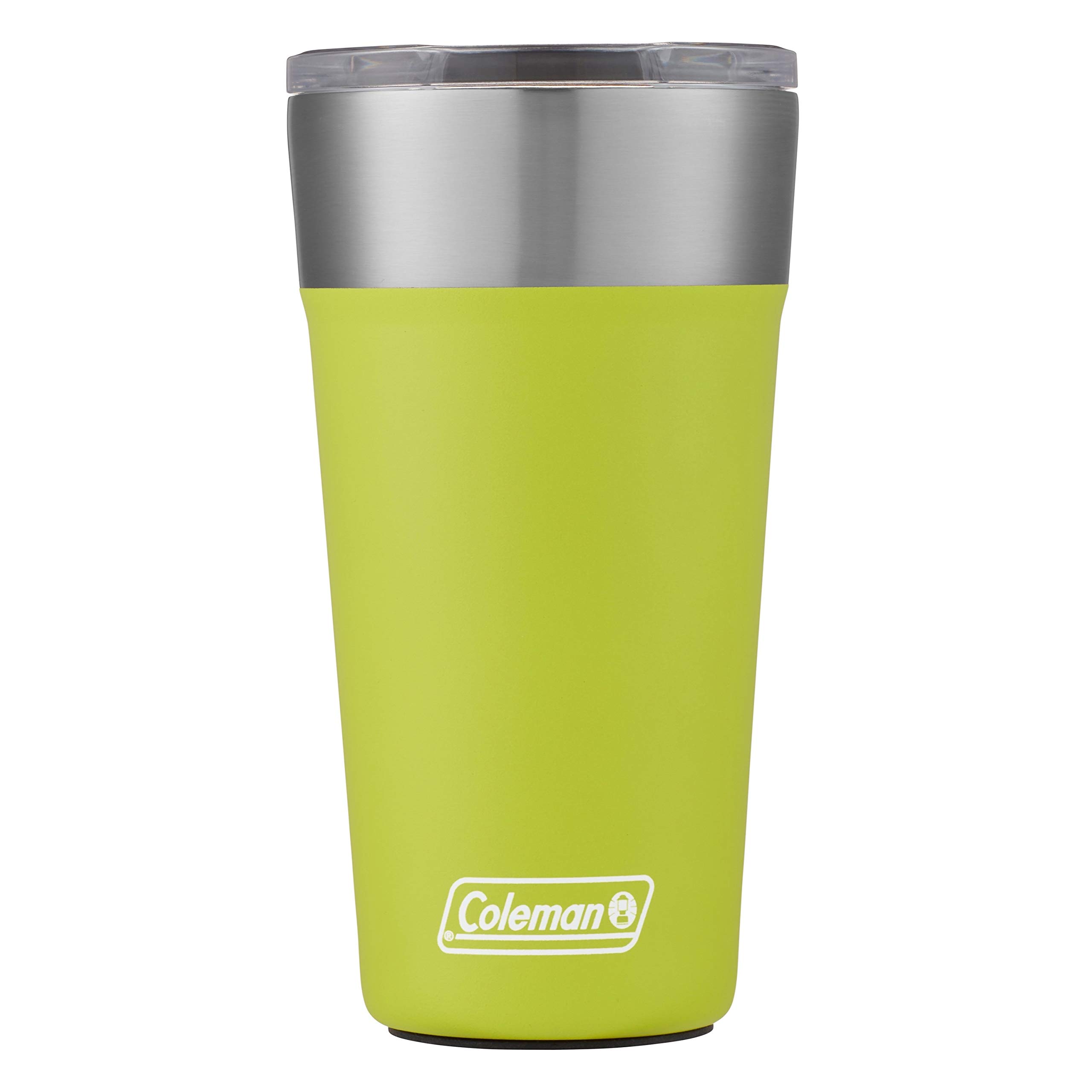 Coleman Brew 20oz Insulated Stainless Steel Tumbler with Lid - Double Wall Vacuum Coffee Mug for Hot & Cold Drinks - Perfect for Camping, Office, Travel & Outdoor Adventures