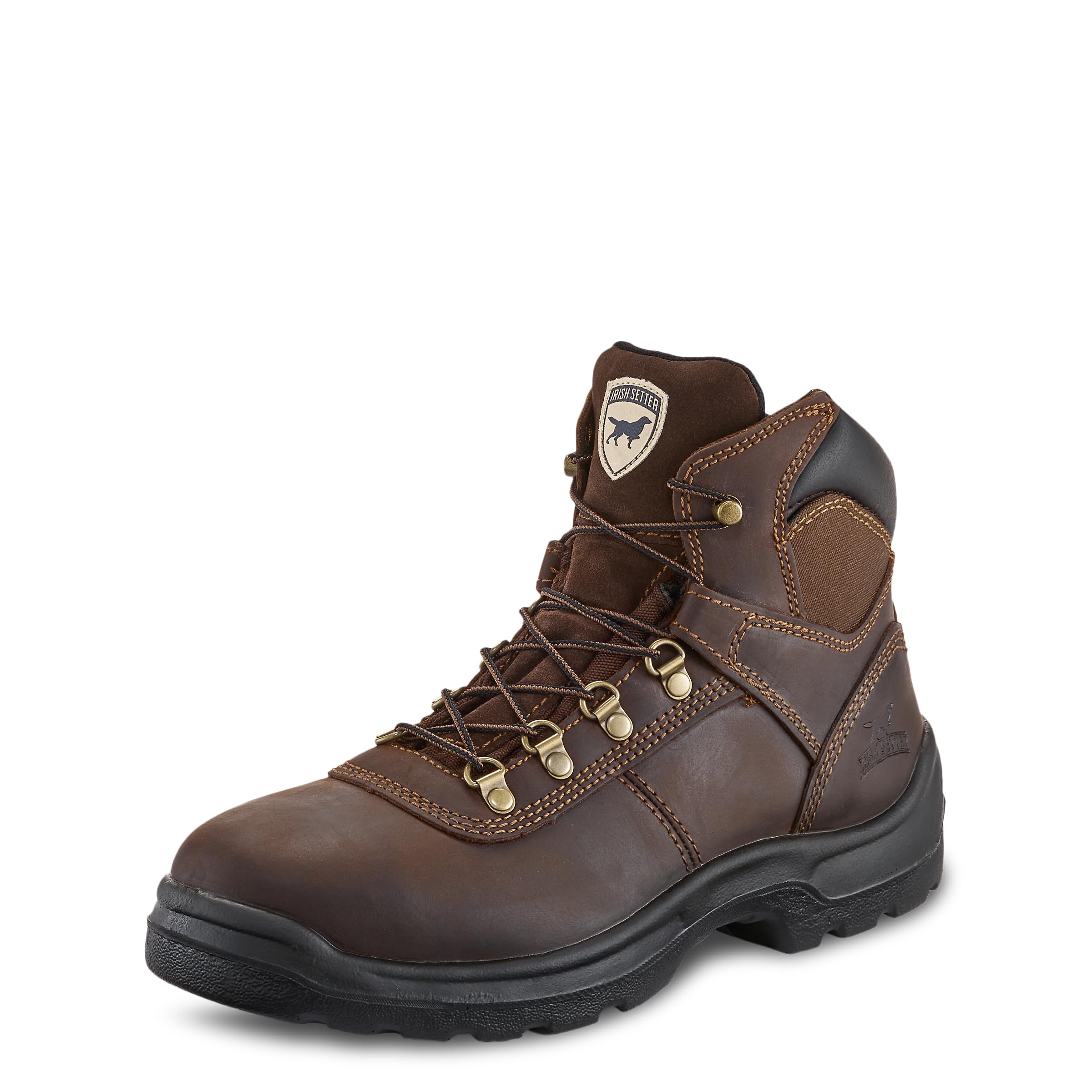 Irish Setter Ely Men's 6-Inch Soft Toe Work Boots - Durable & Comfortable for Construction, Landscaping & Outdoor Work