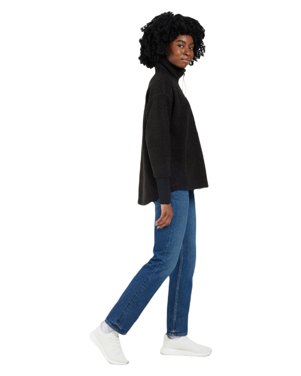 Didriksons Women's Monia Half Zip Sweater - Fleece Pullover for Outdoor Activities & Casual Wear