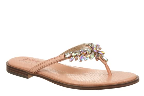 Naturalizer Women's Fallyn Comfortable Flat Sandals - Breathable & Lightweight for Summer, Beach, and Casual Outings
