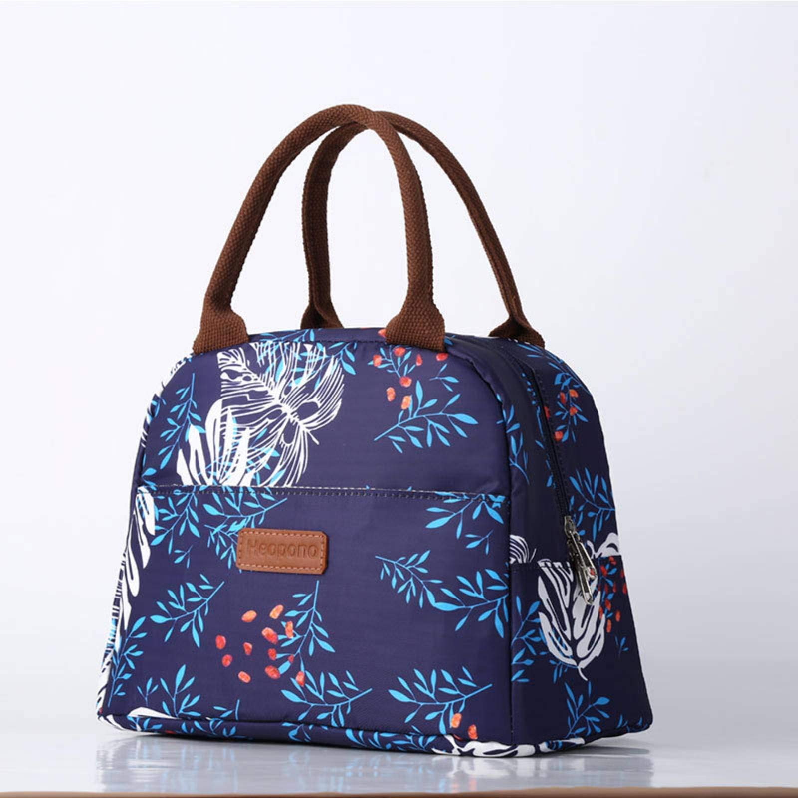Premium Insulated Lunch Bag with Oxford Cloth & Aluminum Foil - Large Capacity, Custom Printing - Perfect for Work, School, Picnics & Outdoor Activities