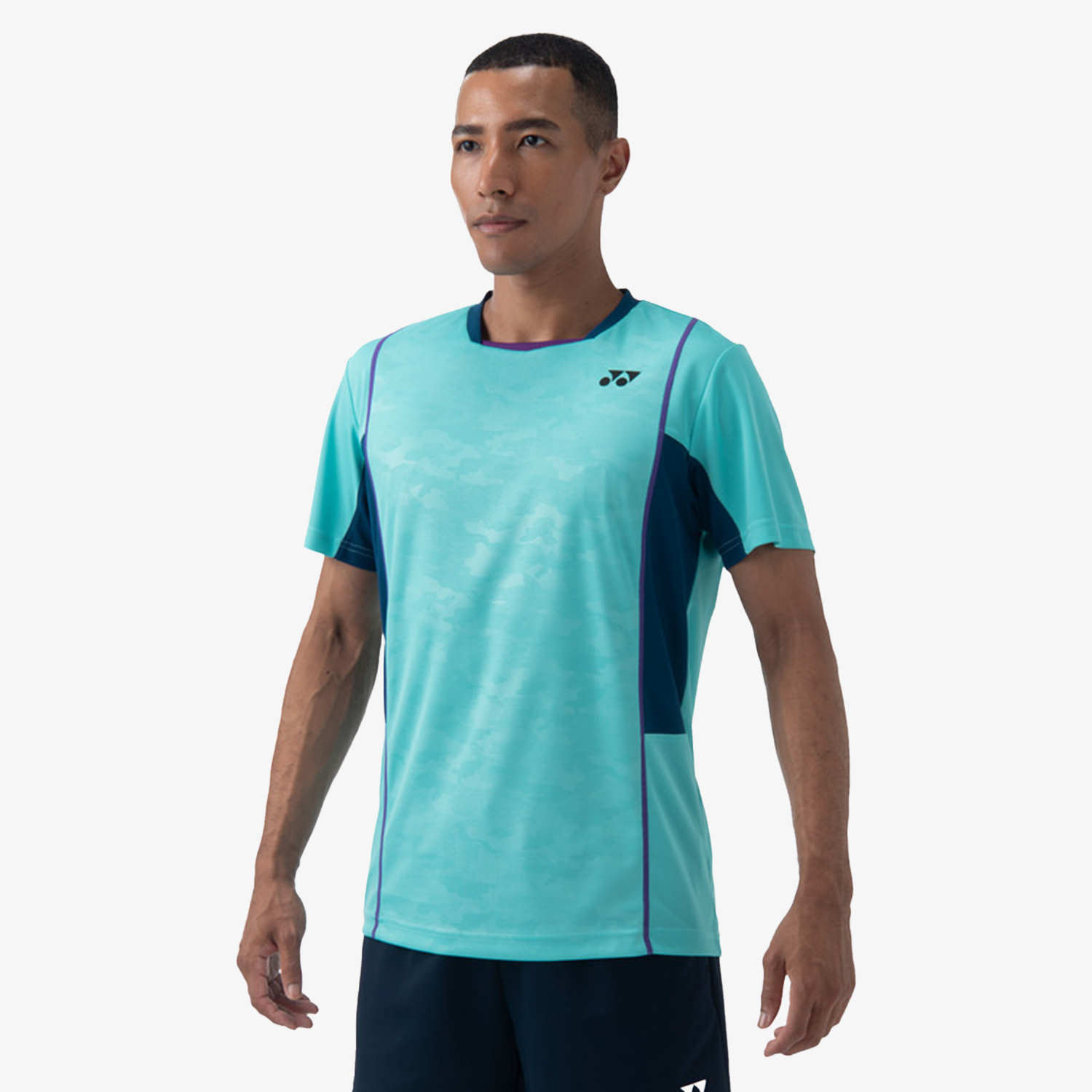Yonex Unisex Crew Neck T-Shirt 10603 - Water Green | Comfortable Athletic Shirt for Tennis, Badminton & Casual Wear