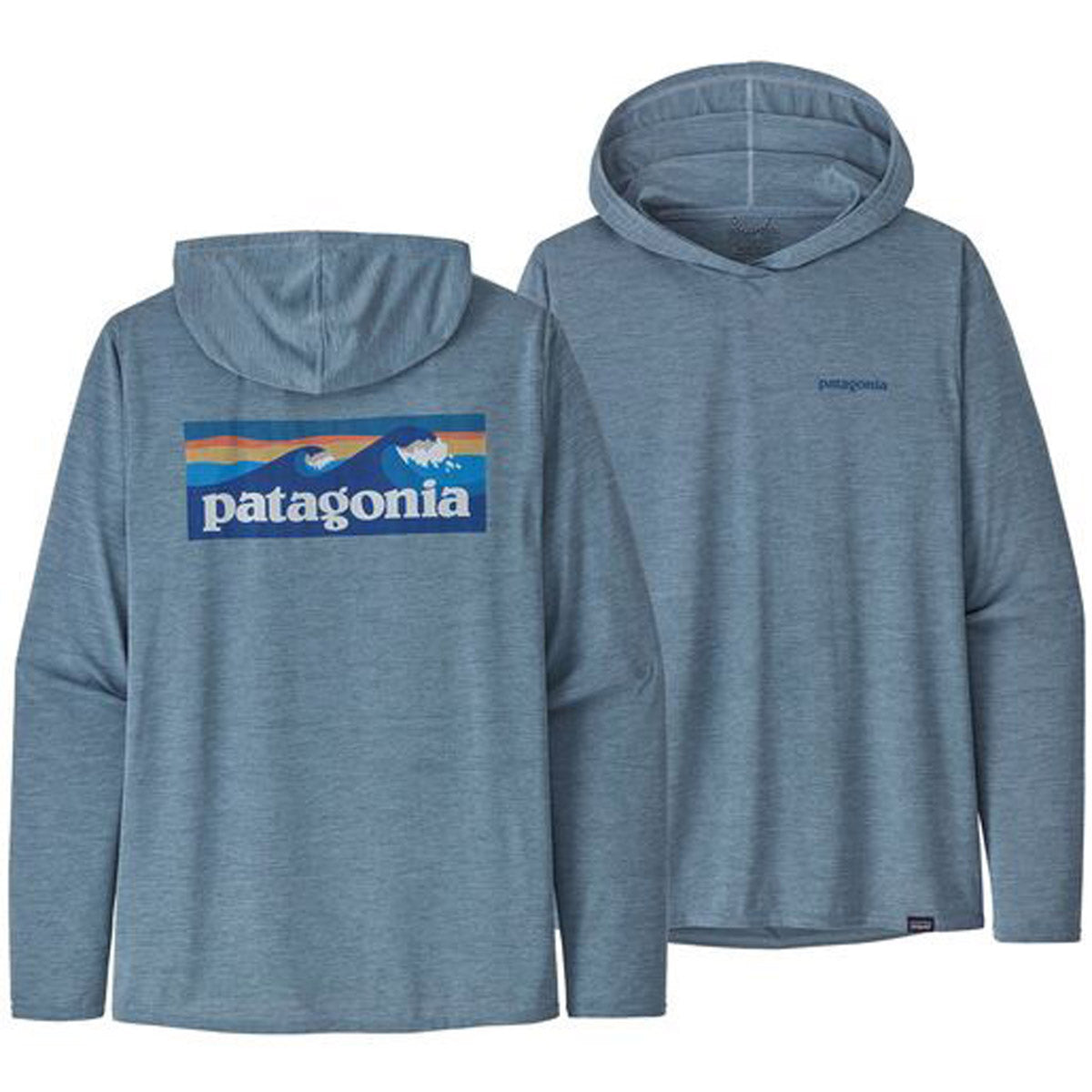 Men's Capilene Cool Daily Graphic Hoody - Lightweight & Breathable Pullover for Outdoor Activities, Hiking & Casual Wear