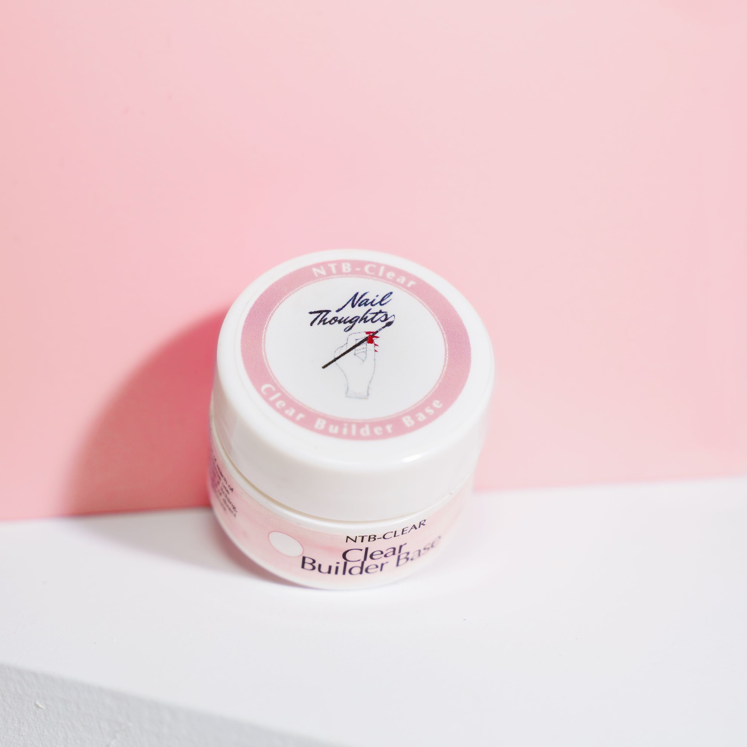 Nail Thoughts POT NTB Clear Builder Base 8g - Professional Nail Extension Gel for Strong & Natural-Looking Nails - Perfect for Salon & DIY Manicures