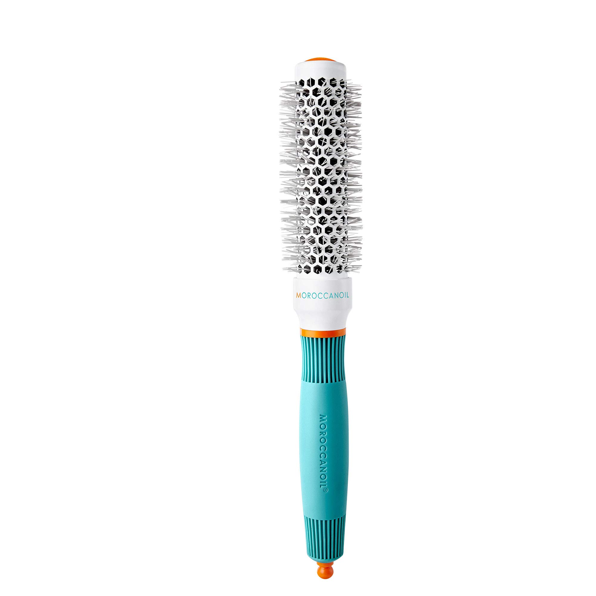 Moroccanoil Ceramic Round Hair Brush for Smoothing & Styling - Perfect for Blowouts, Salon-Quality Results at Home