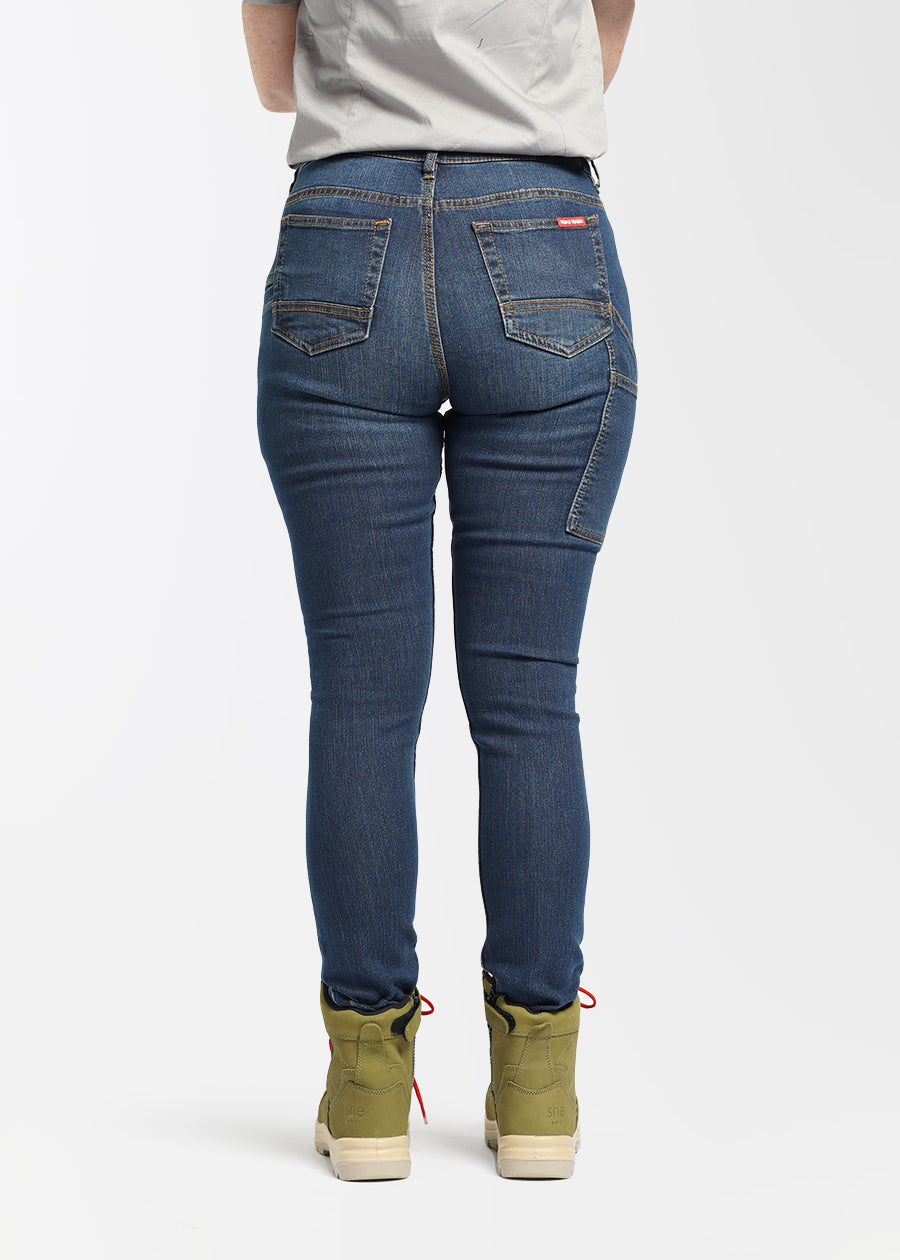 Women's Lightweight Stretch Jeans - Comfortable High Waist Skinny Denim Pants for Everyday Wear | Perfect for Work, Casual Outfits & Travel