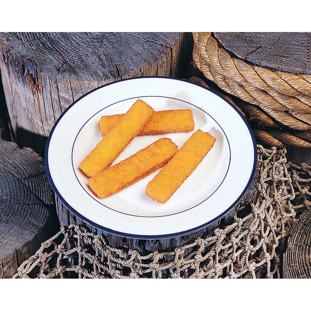 Alaska Pollock Fish Sticks - 0.8oz (2 Pack) - Wild Caught, Breaded & Ready to Cook - Perfect for Quick Meals, Kids Lunches & Air Fryer Recipes