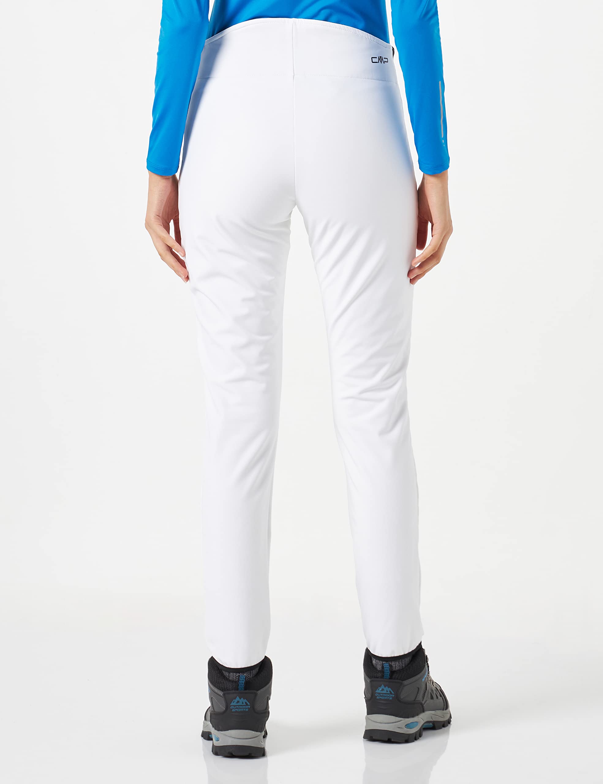 CMP Women's Basic Softshell Trousers - Waterproof Winter Pants for Hiking, Running & Outdoor Activities | Warm Fleece-Lined Work Pants
