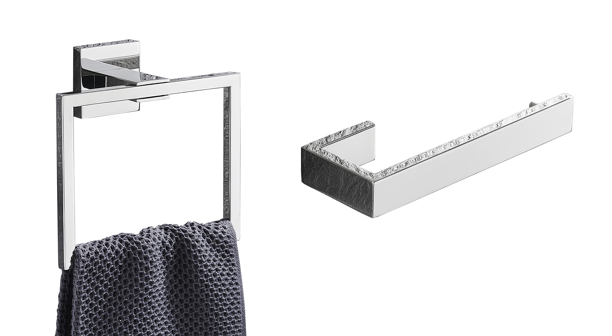 Stainless Steel Hand Towel Bar - SUS304 Chrome Polished Bathroom Towel Holder for Kitchen & Bathroom Accessories - Perfect for Home, Hotel, and Spa Use