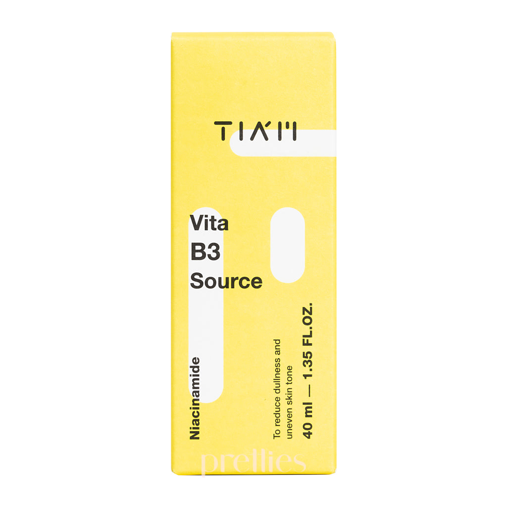 TIA'M Vita B3 Source Serum 40ml - Brightening & Hydrating Facial Treatment for Glowing Skin - Perfect for Daily Skincare Routine & Anti-Aging Care