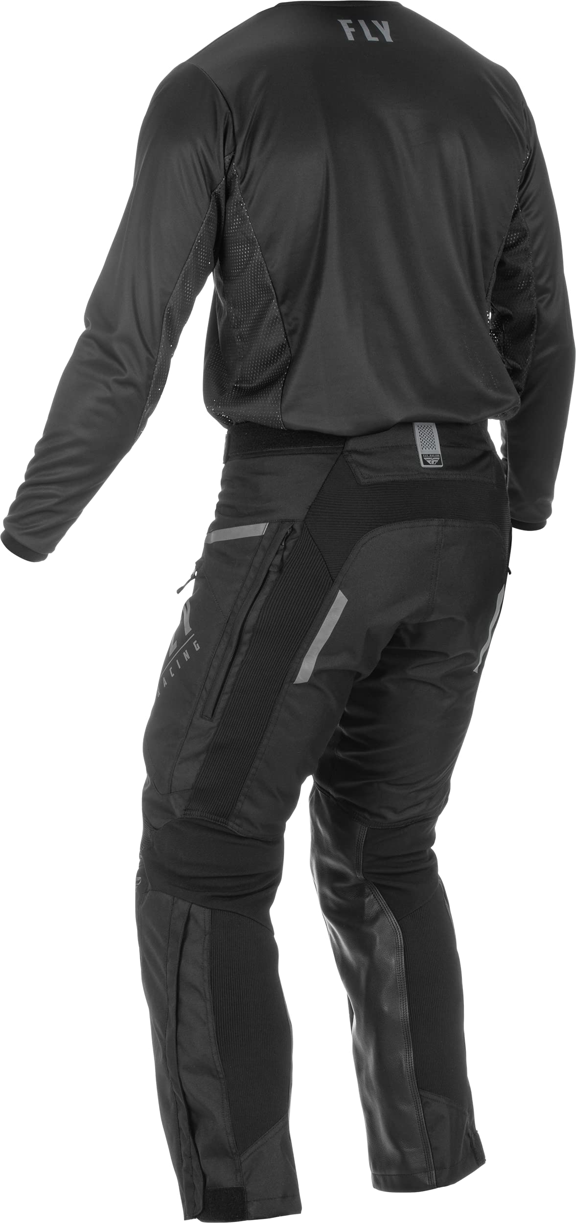 2022 Fly Patrol Over The Boot Black/Black Gear Combination - Durable Motorcycle Riding Boots for Adventure & Off-Road Use