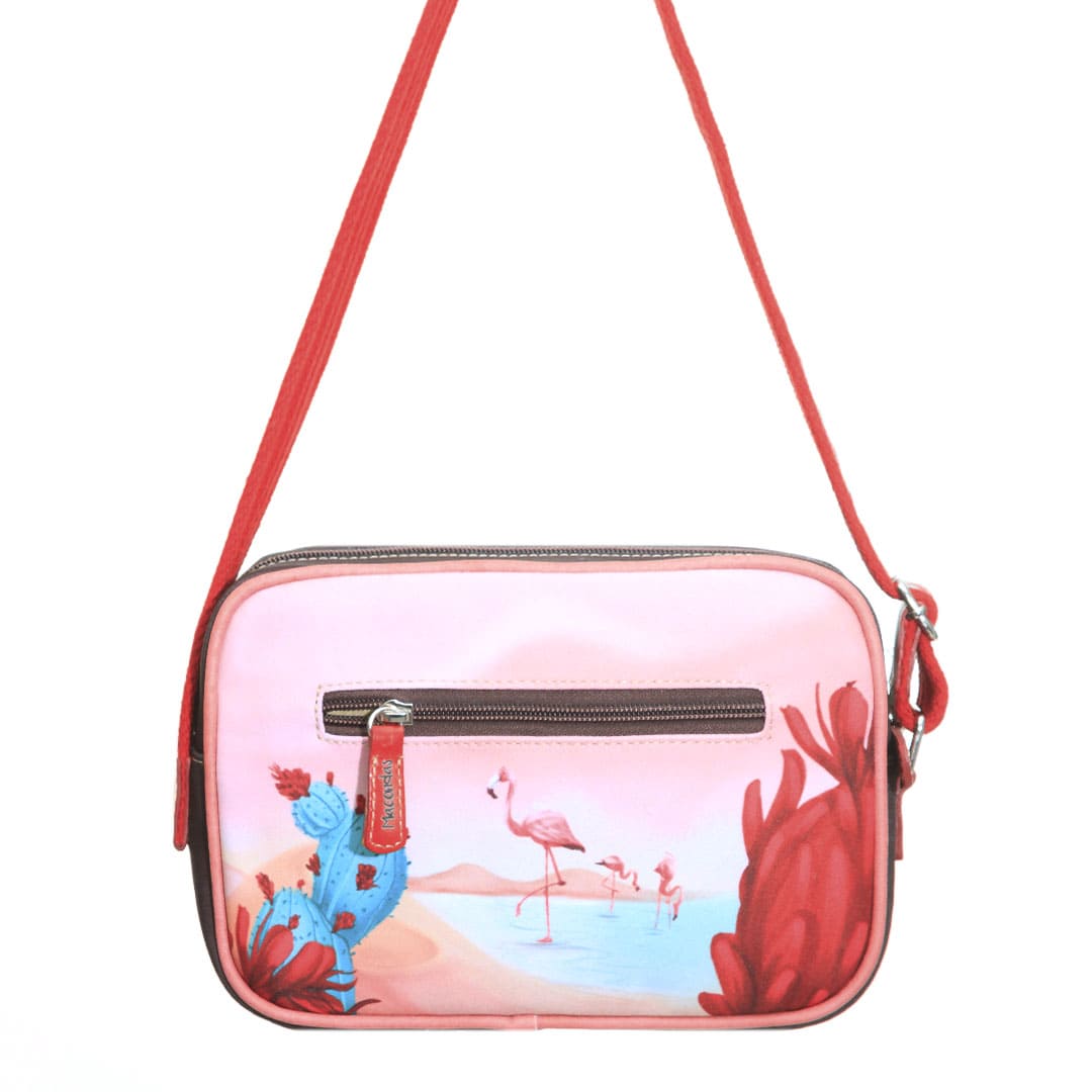 Hands-Free Guajira Crossbody Bag by Macondas - Stylish & Convenient for Travel, Shopping, and Everyday Use