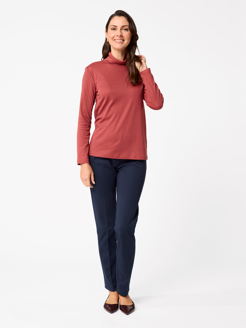 Winterlock Roll Neck Skivvy - Warm Thermal Base Layer for Men & Women | Perfect for Skiing, Snowboarding & Cold Weather Activities