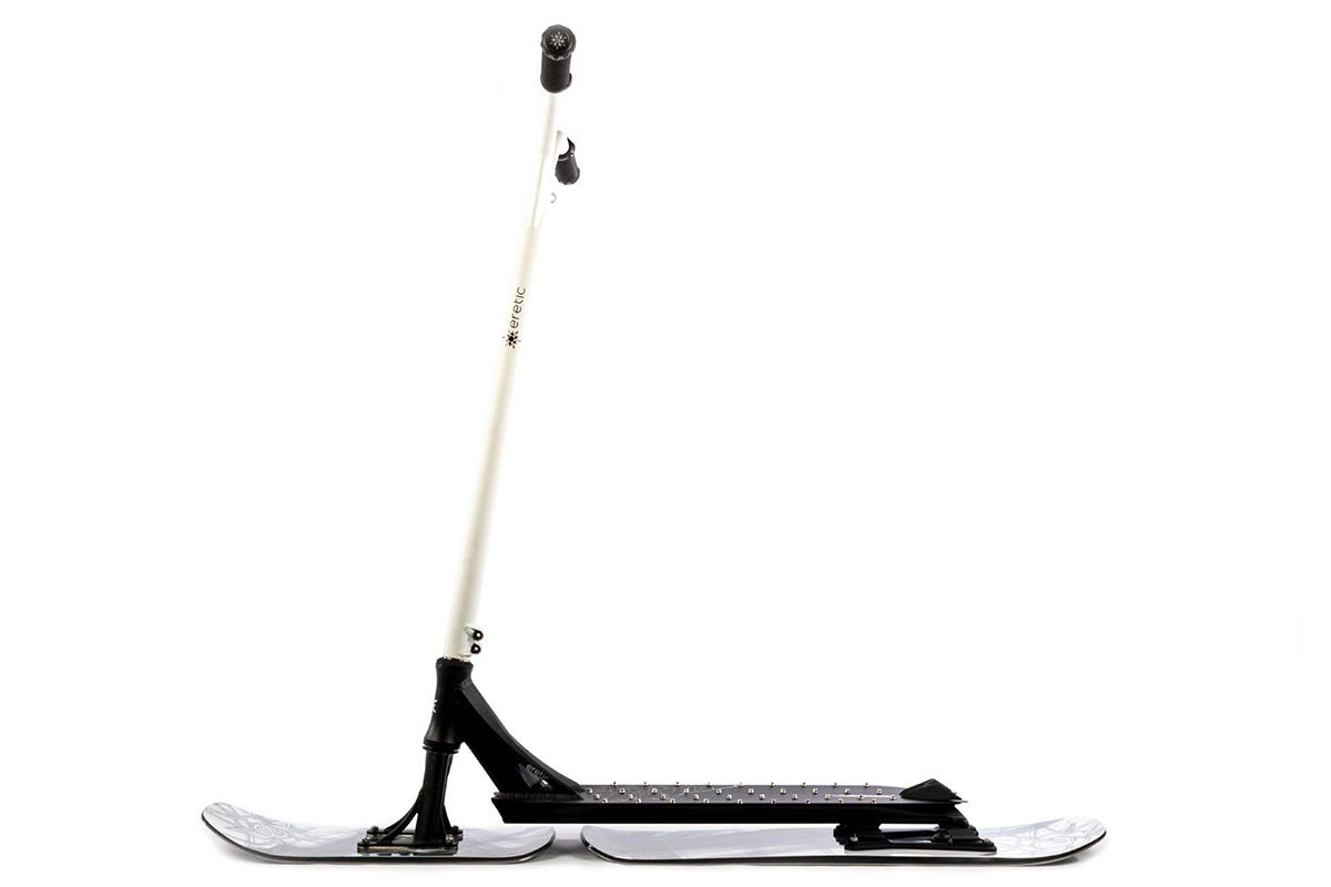 Eretic Powder Snow Scooter - Lightweight & Durable for Kids & Adults - Perfect for Snowy Terrains, Backyard Fun & Winter Adventures