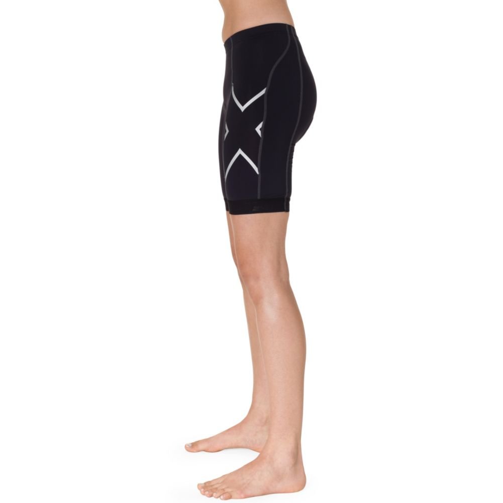 2XU Women's High-Performance Compression Cycling Shorts - Moisture-Wicking & Breathable Bike Shorts for Cycling, Spinning & Workouts - Perfect for Road Biking & Indoor Training