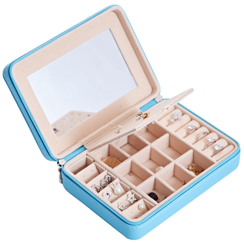 Multifunctional Jewelry Storage Box for Earrings, Rings & Necklaces - Perfect for Travel, Home Organization & Gift Giving