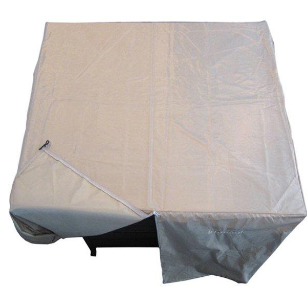 Heavy Duty Waterproof Square Propane Fire Pit Cover - Outdoor Fire Pit Protection for Patio, Deck, Backyard - Weatherproof & Durable Cover for All Seasons