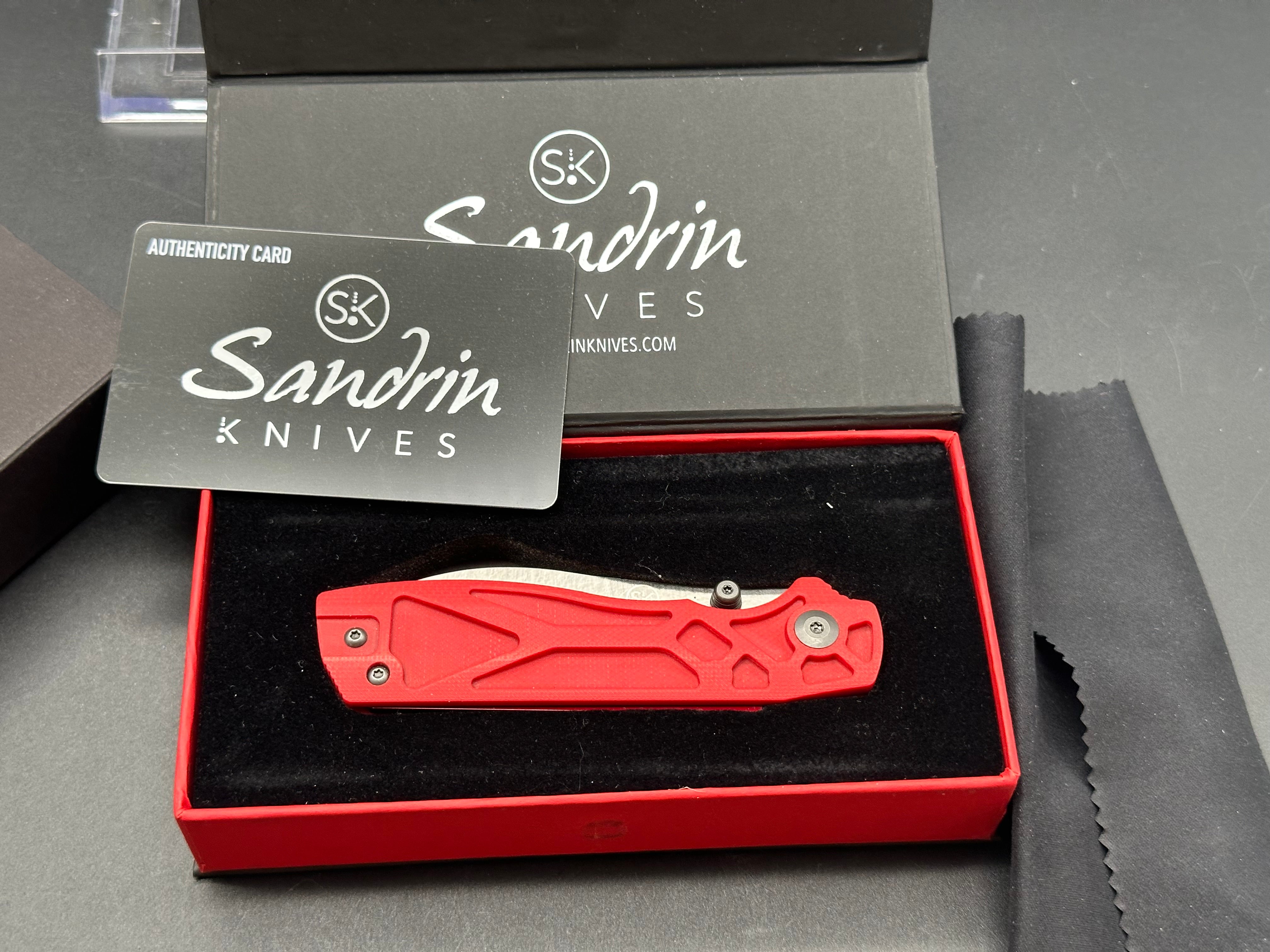 Premium Sandrin Torino Knives - High-Quality Italian Stainless Steel Blades for Kitchen, Camping & Outdoor Use