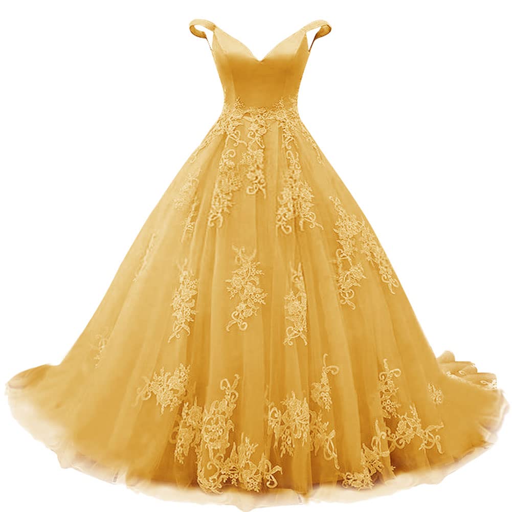 Elegant Quinceanera Ball Gown - Off Shoulder Lace Prom Dress with Tulle & Satin for Evening Parties, Sweet 15 Celebrations & Formal Dances