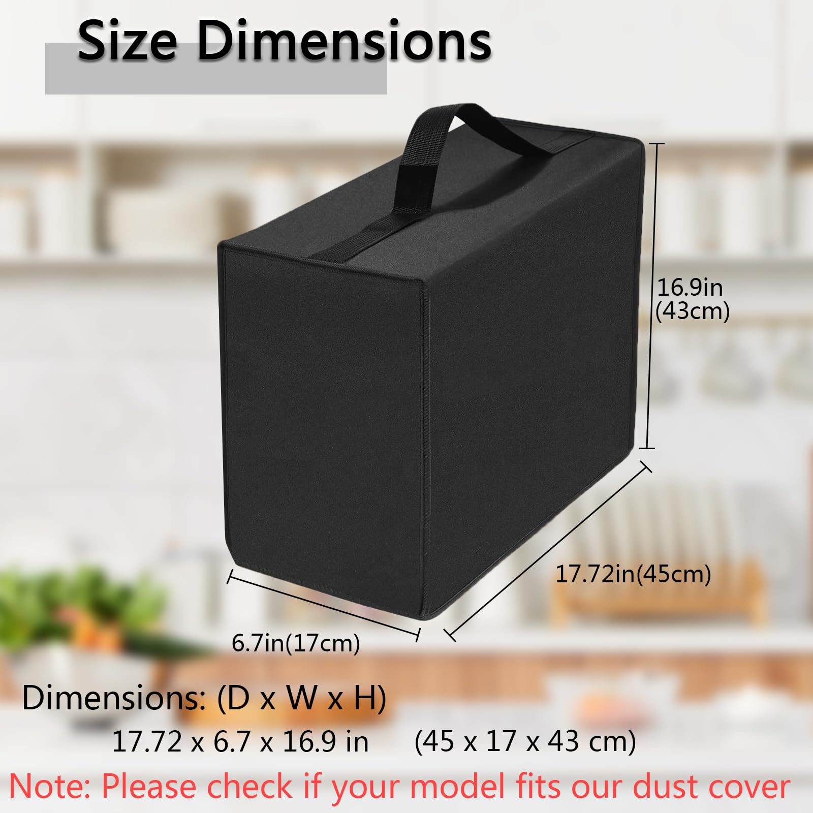 Heavy Duty Waterproof Slushie Machine Cover for Ninja FS301 - Compatible with Ninja SLUSHi Professional Frozen Drink Maker FS301C - Protective Lid for Slushie Maker - Perfect for Home Bars, Parties & Outdoor Events