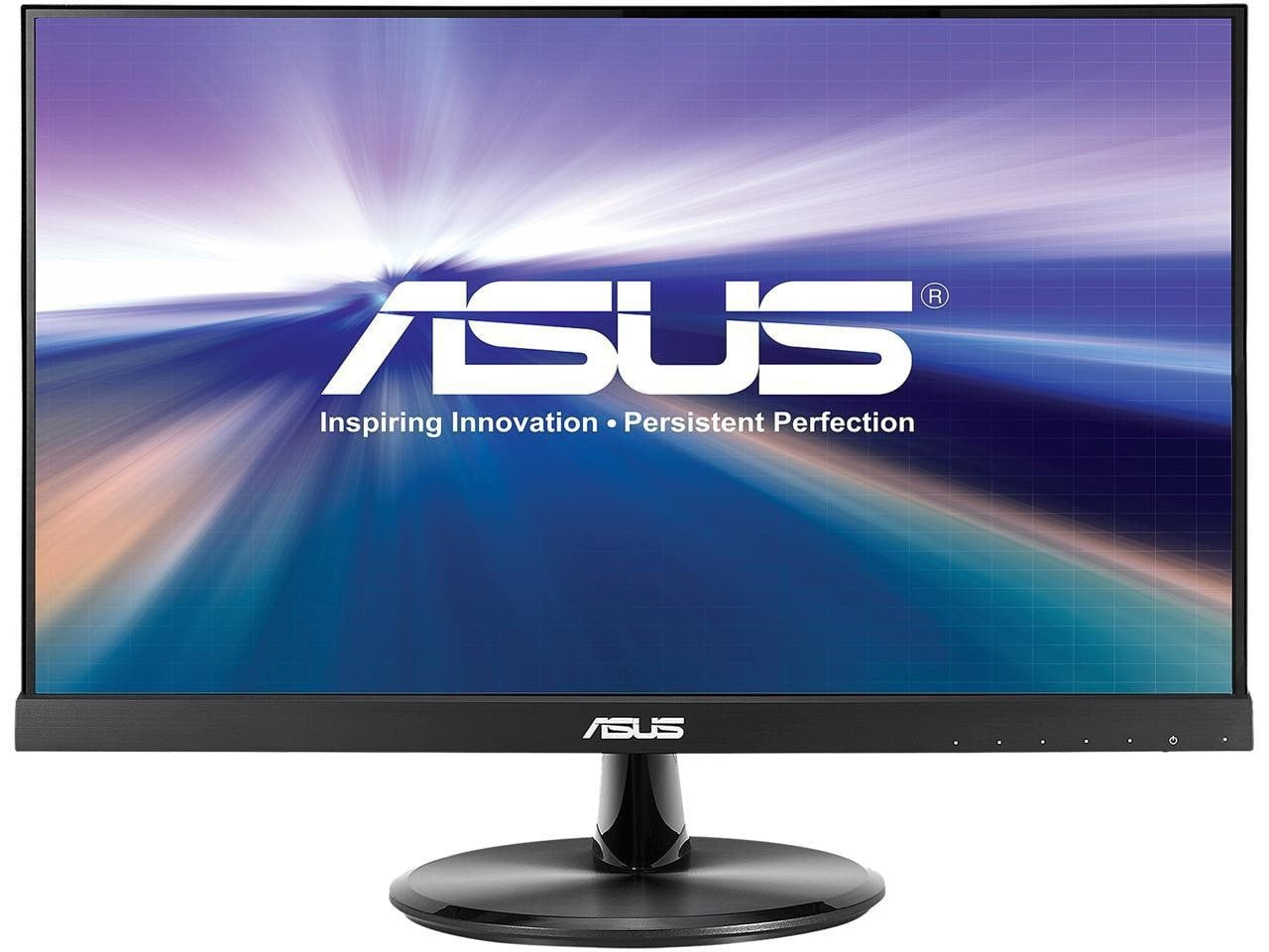 ASUS 22-inch IPS FHD LED Monitor - 16:9, 5ms, 60Hz, HDMI/VGA, VESA Mount, Built-in Speakers, 3-Year Warranty - Perfect for Home Office, Gaming & Entertainment