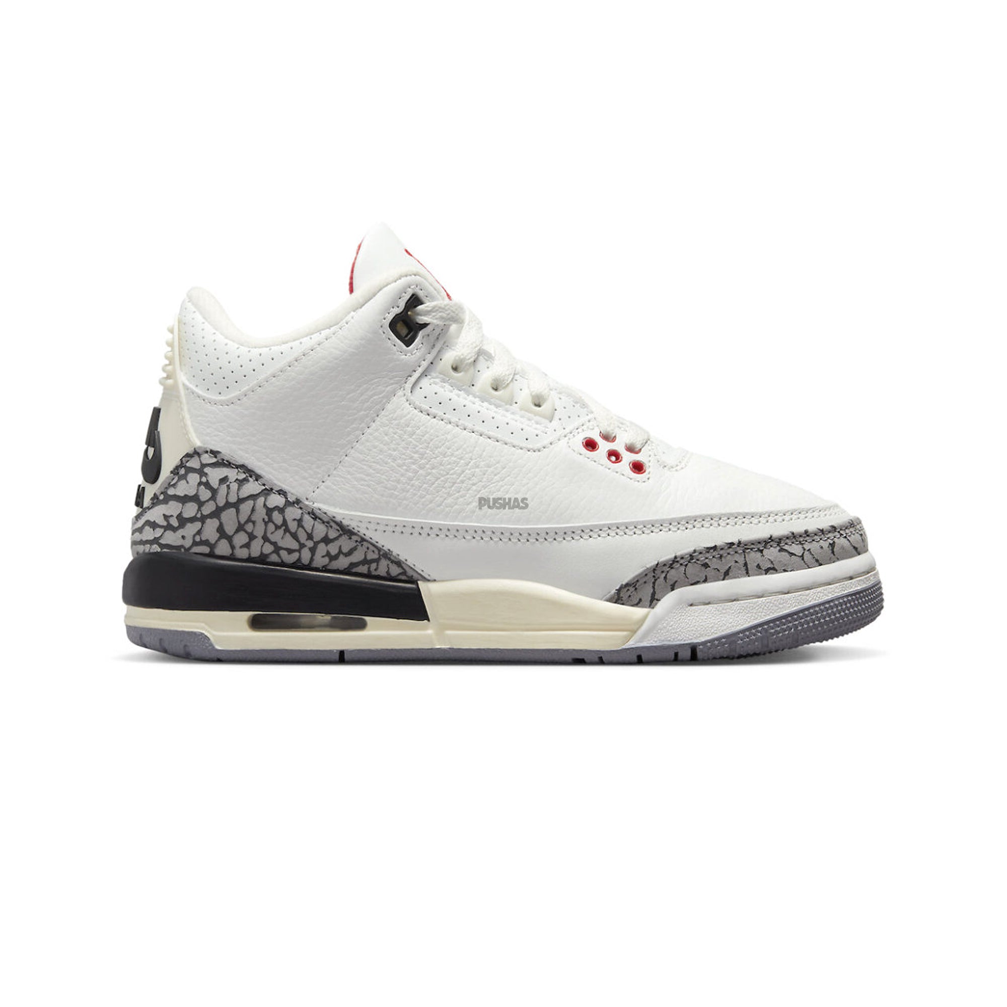Air Jordan 3 Retro 'White Cement Reimagined' TD Sneakers (2023) - Men's Basketball Shoes for Casual Wear & Street Style
