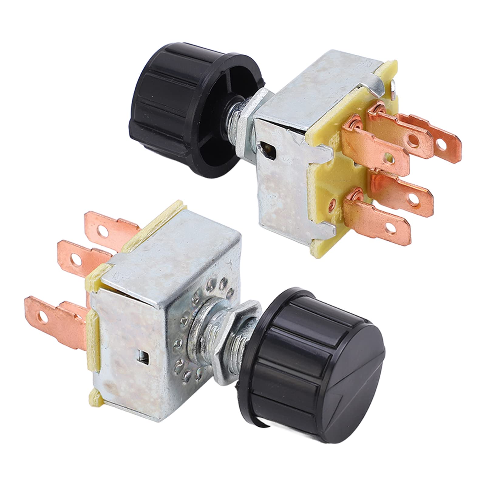 3-Speed Blower Switch Rotary AC Replacement for Freightliner Trucks & RVs - Heavy Duty HVAC Control for Cab Comfort
