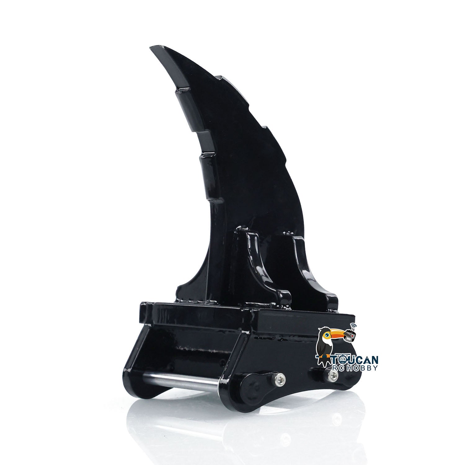 TOUCAN 1/8 Scale 385CF Hydraulic RC Excavator Metal Ripper - Painted DIY Spare Part for Remote Control Digger Model | Perfect for Construction Simulation, RC Hobby Projects & Collectible Displays