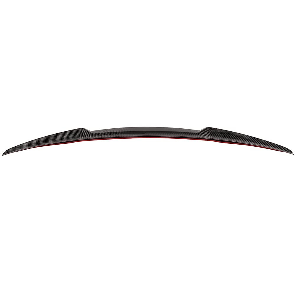 Carbon Fiber Rear Spoiler Wing for 2010-2016 Audi A5 - High Performance Lip Spoiler for Sporty Look & Improved Aerodynamics - Perfect for Car Enthusiasts & Racing Enthusiasts