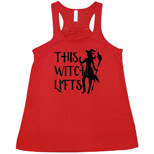 This Witch Lifts Funny Graphic T-Shirt - Sarcastic Halloween Costume & Witch Lover Apparel for Women - Perfect for Halloween Parties, Witchcraft Enthusiasts & Feminist Humor