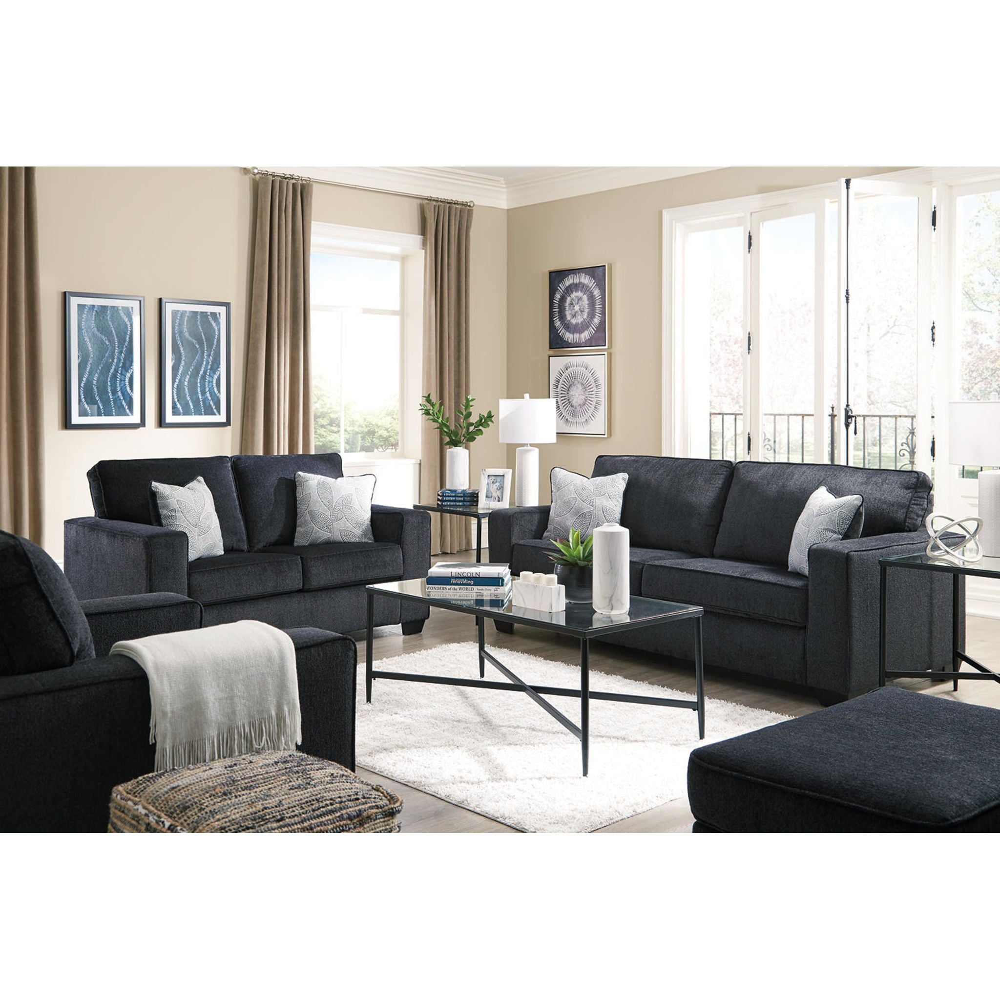 Altari Sofa - Modern Comfortable Living Room Couch for Home & Office | Perfect for Relaxing, Entertaining & Small Spaces