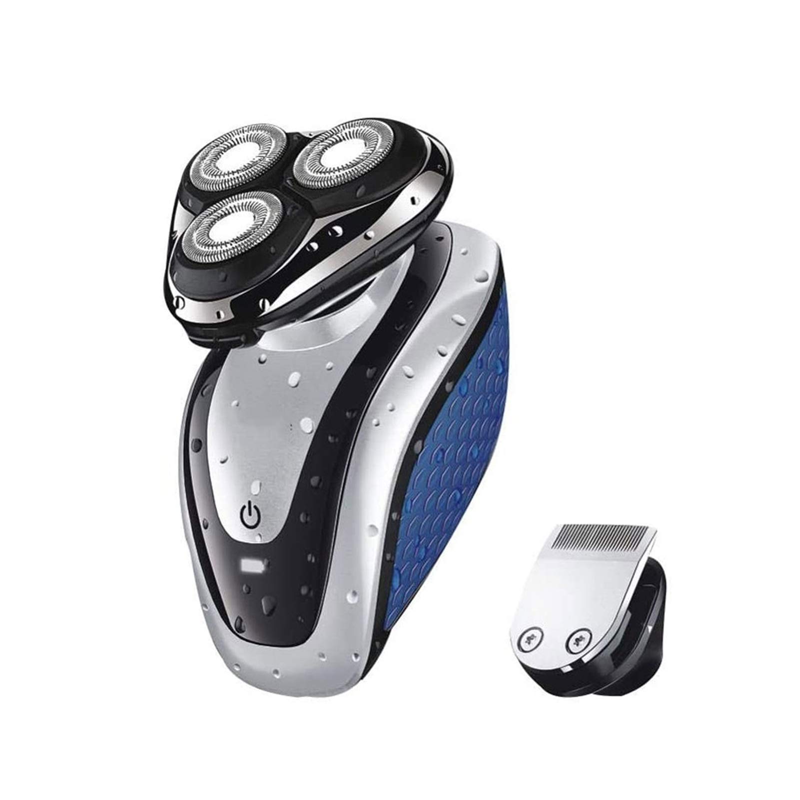 Best Electric Shavers for Men - 2-in-1 Dry/Wet Waterproof Rotary Shaver with USB Rechargeable - Perfect Gift for Dad & Husband - Ideal for Travel, Gym & Daily Grooming Routine