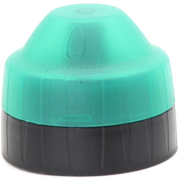 Ecococoon Cap Mouthpiece & Lid Set - Emerald Green | Reusable Silicone Drink Cover for Travel, Gym & Outdoor Activities