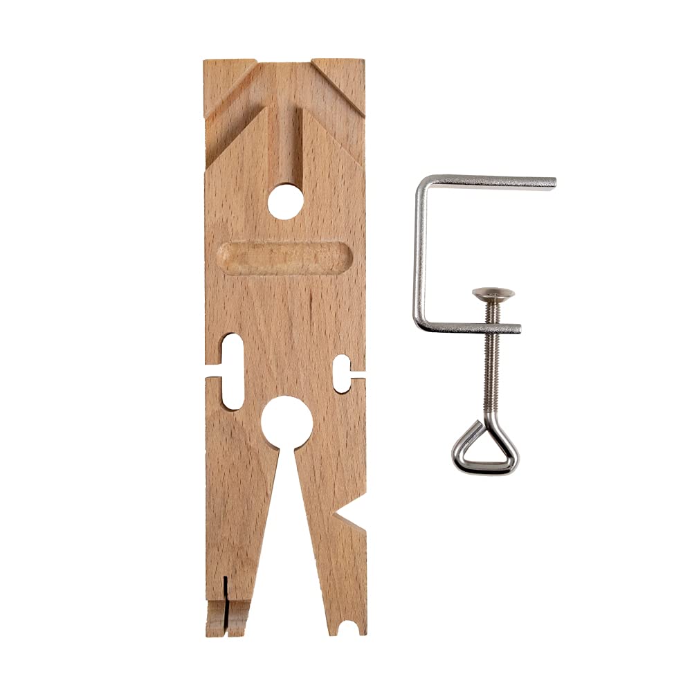 45 Degree Bench Pin with Cutouts - SFC Tools for Jewelry Making & Repair