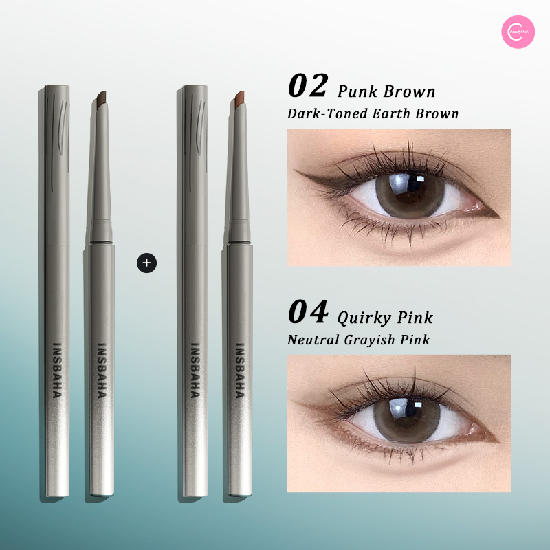 INSBAHA Solo Gel Eyeliner Pen - Waterproof, Smudge-Proof & Long-Lasting Liquid Eyeliner for Precise Winged Liner - Perfect for Everyday Makeup, Party Looks & Professional Use