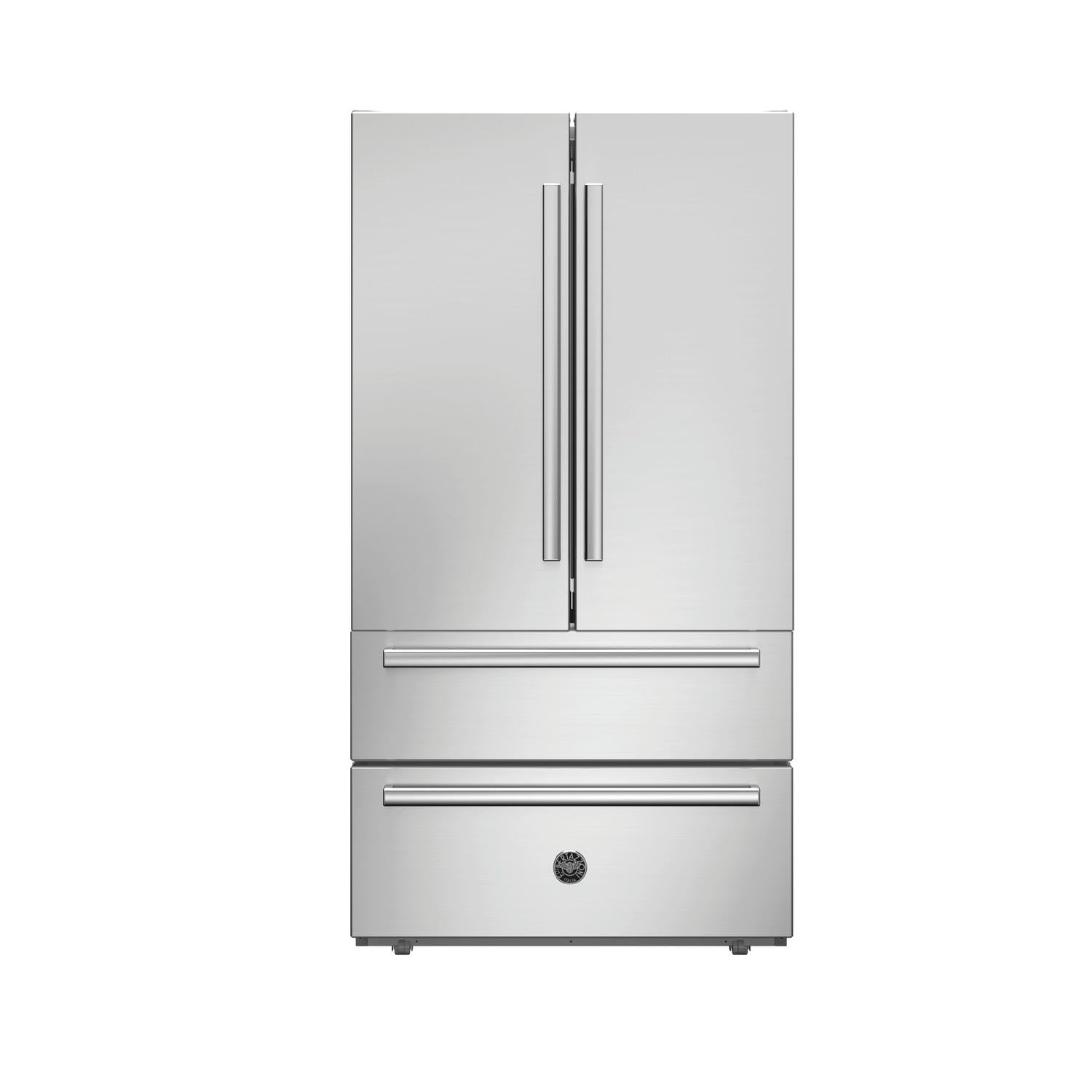 Bertazzoni REF36FDFIXNV 36-Inch Counter Depth French Door Refrigerator - Stainless Steel, Energy Star Rated, Spacious Interior for Modern Kitchens