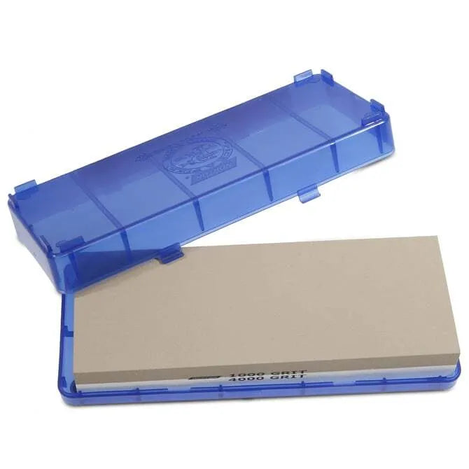 Premium Combo Waterstone 1000/4000 Grit - Dual-Sided Sharpening Stone for Knives, Tools & Chisels - Perfect for Kitchen, Workshop & Outdoor Use