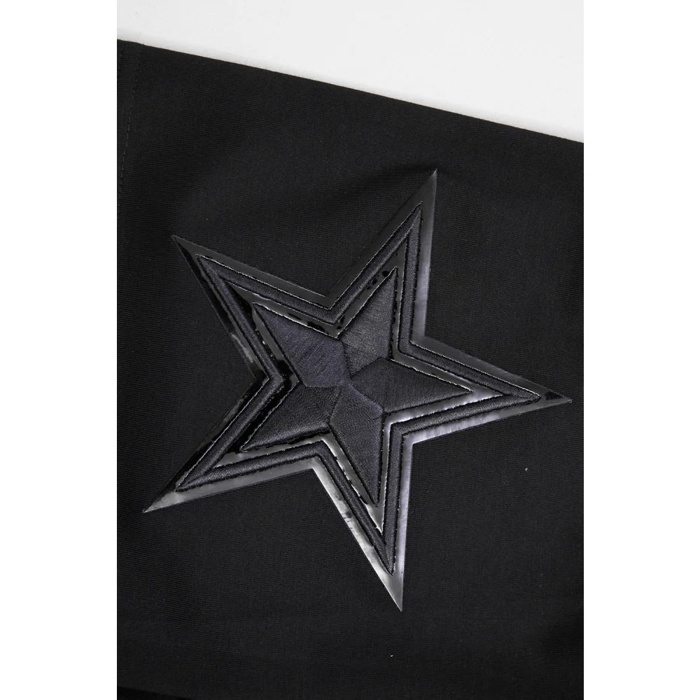 Dallas Cowboys Men's Short Sleeve T-Shirt - Triple Black Pro Standard Cotton Tee for Football Fans, Game Day & Casual Wear
