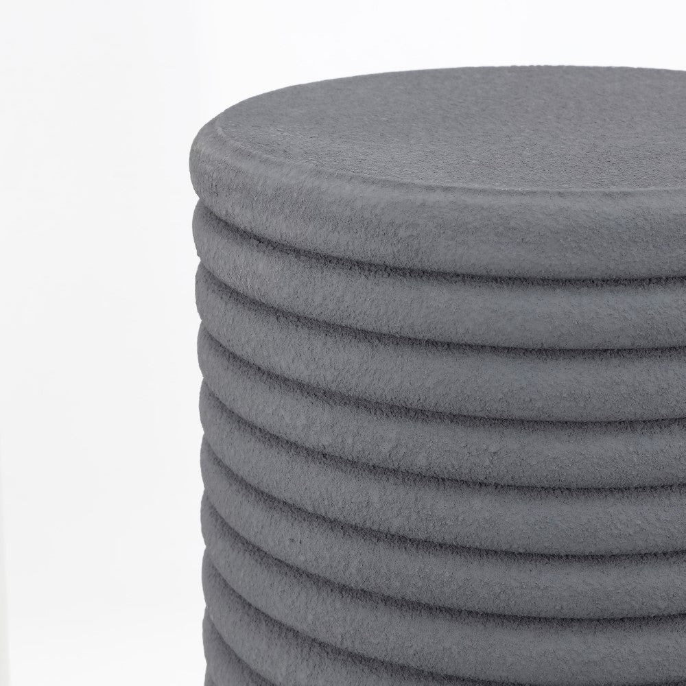 Minimalist Modern 3-Legged Drum Accent Table by Evans | 18