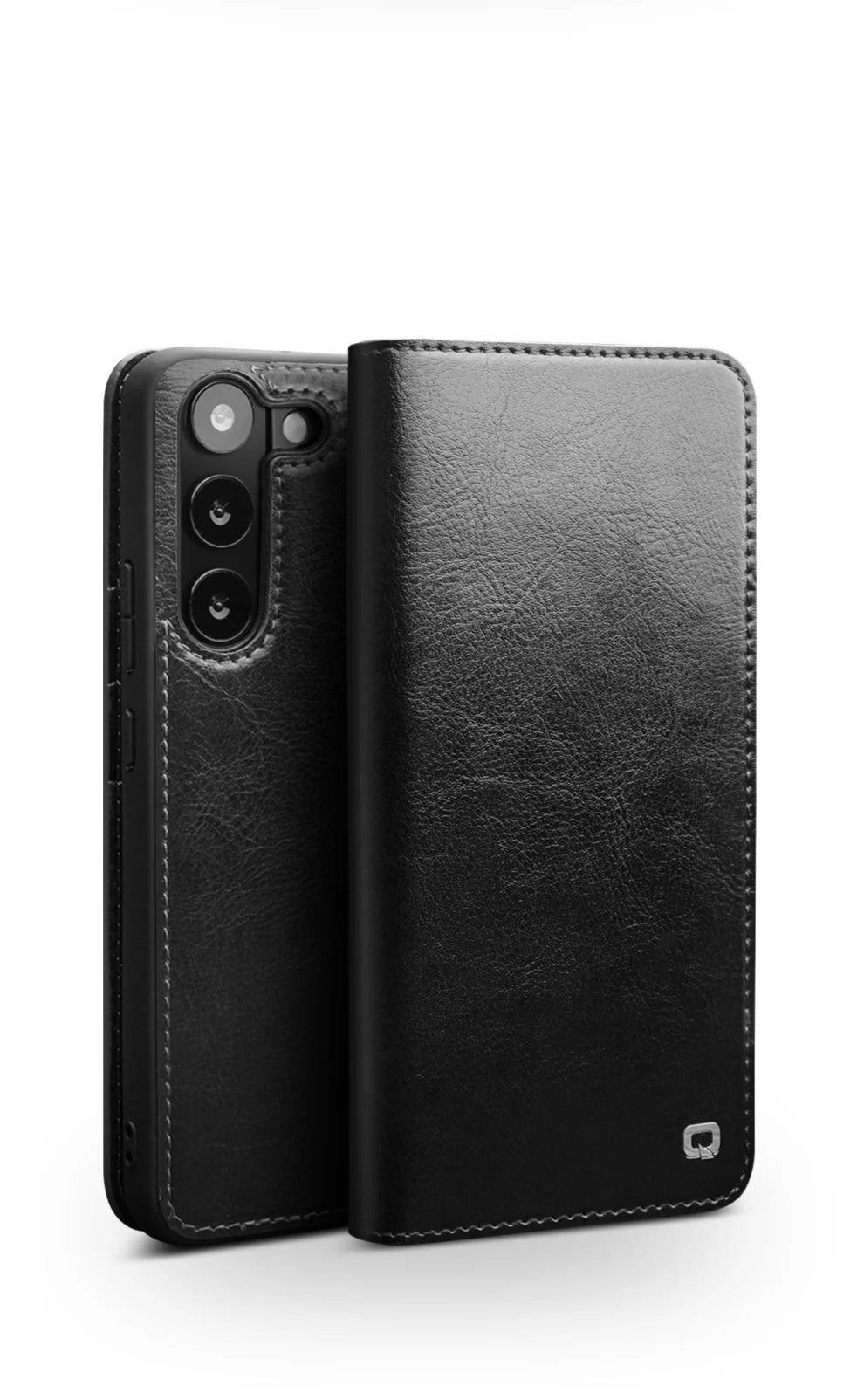 Samsung Galaxy S25 Ultra Genuine Leather Wallet with Card Slots - Stylish Retro Design for Men & Women - Perfect for Everyday Use, Travel, and Business