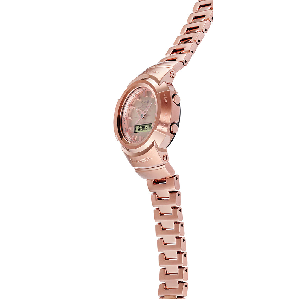G Shock Full Metal AWM500GD-4A Rose Gold Ingot Collection Men's Watch - Luxury Sports Timepiece for Outdoor, Business & Everyday Wear