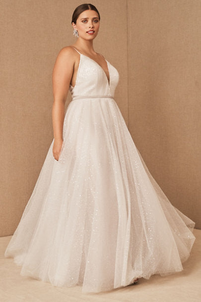 Willowby Hera Galaxy Gown - Elegant Starry Evening Dress for Prom, Wedding & Special Occasions