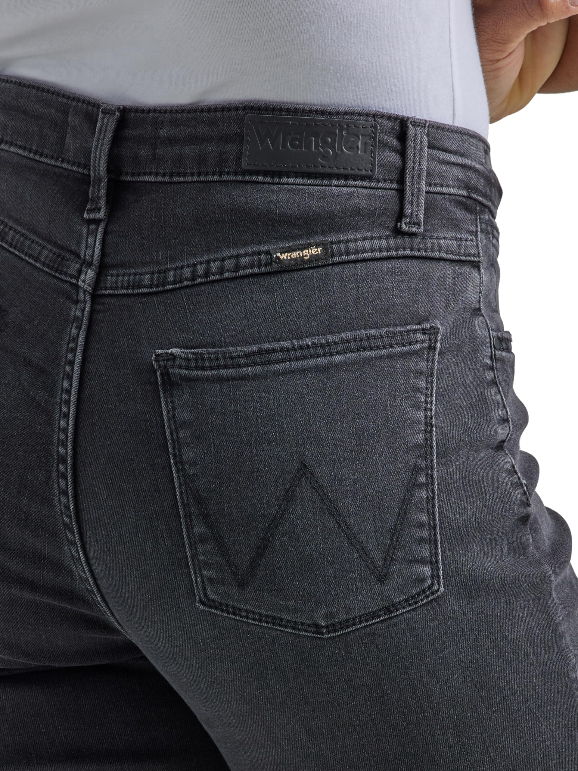 Wrangler Women's High Waisted Fierce Flare Jeans - Comfortable Stretch Denim Pants for Casual Wear & Everyday Outfits